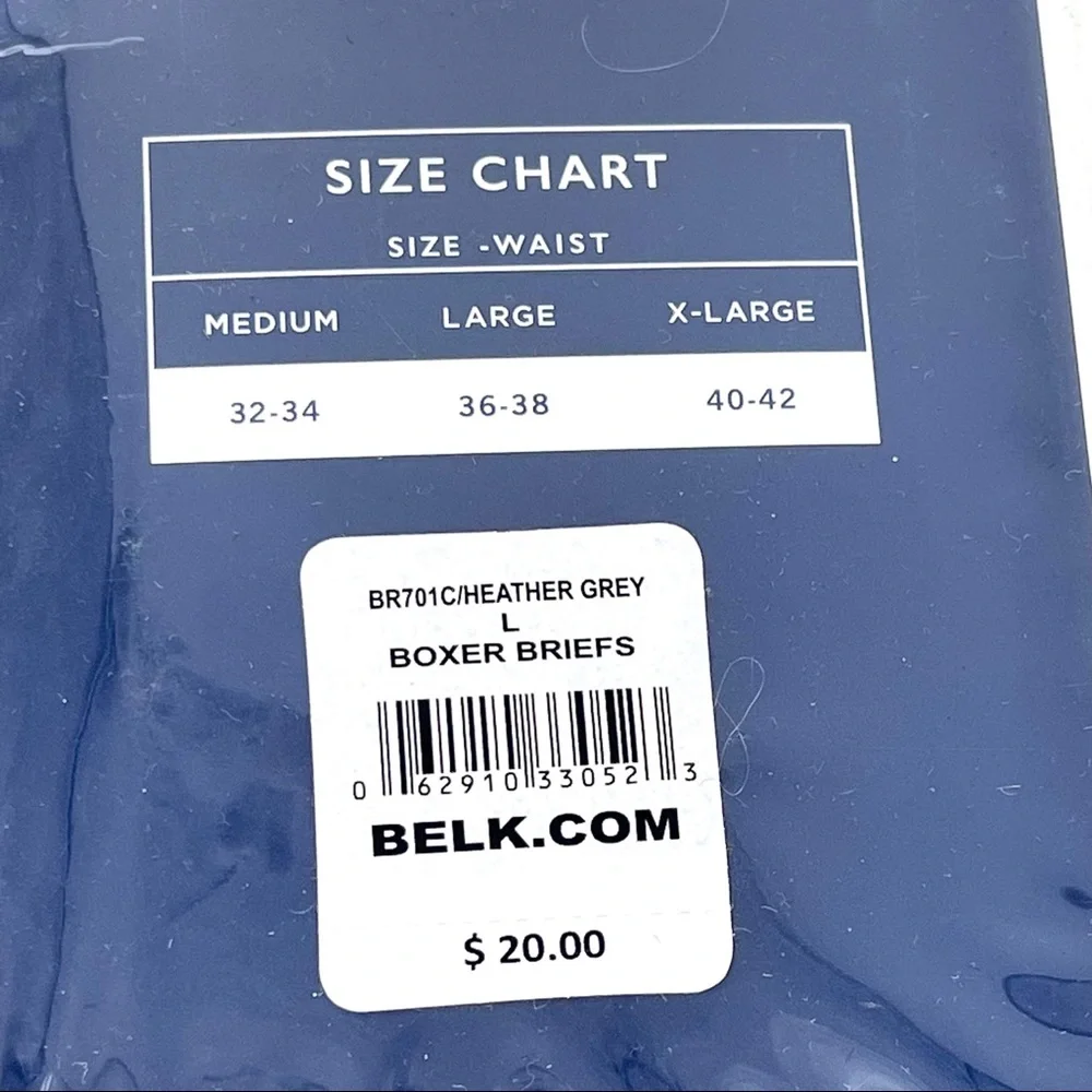 Belk Men's Saddlebred 2-Pack Boxer Brief - L - Picture 6 of 6